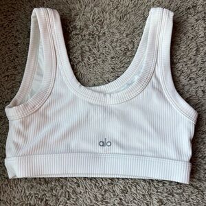 Alo yoga ribbed sports bra